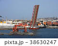 bascule bridge and floating cran at the terminal 38630247