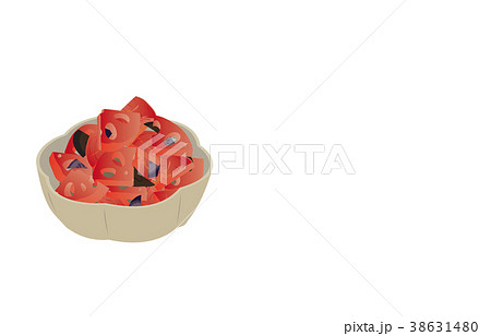 食材食品いろいろ福神漬け 38631480