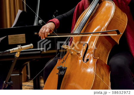 woman plays cello 38632972