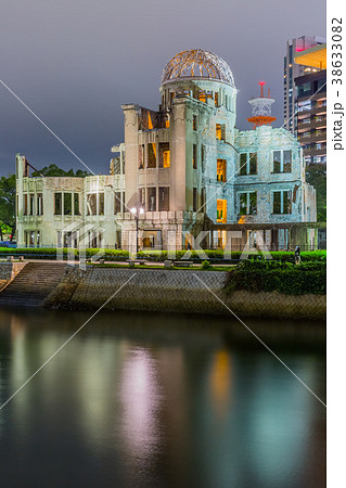 原爆ドームの夜景 38633082
