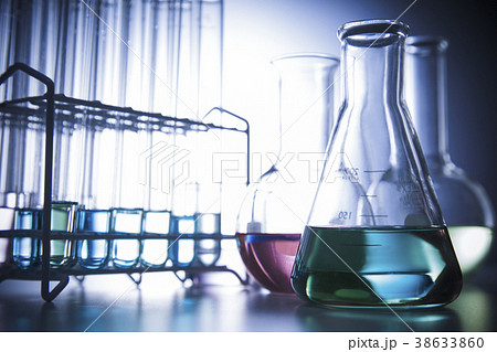 研究　実験　シルエット 38633860
