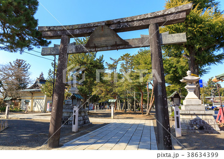 竹駒神社　鳥居 38634399