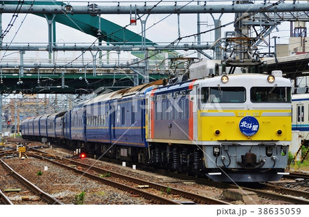 東北本線(宇都宮線)を走る寝台特急北斗星 東北本線(宇都宮線)を走る寝台特急北斗星 38635059