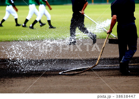 ＜野球・ピッチャーマウンド＞ 38638447