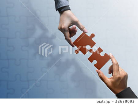 Business Partnership or Teamwork Concept Business Partnership or Teamwork Concept 38639093