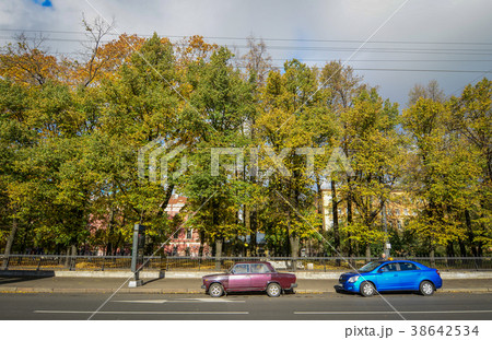 Street in Saint Petersburg, Russia Street in Saint Petersburg, Russia 38642534