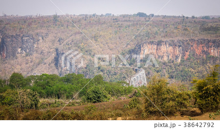 Goteik viaduct in Nawnghkio, Myanmar 38642792