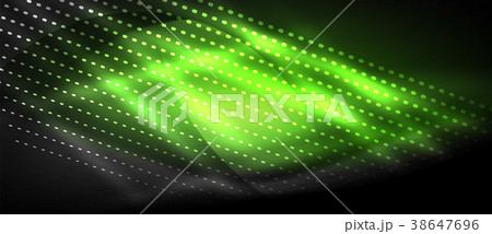 Neon smooth wave digital abstract background 38647696