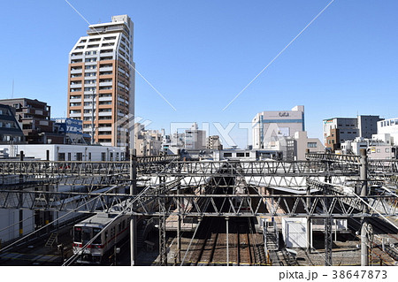 埼玉県 志木駅全景 38647873