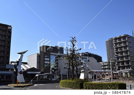 埼玉県富士見市 ふじみ野駅東口の街並み 38647874