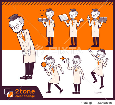 2tone type Research Doctor old men_set 05 2tone type Research Doctor old men_set 05 38648646
