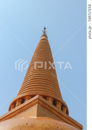 Temples Phra Pathom Chedi landmark of Thailand  Temples Phra Pathom Chedi landmark of Thailand  38652938