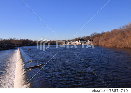 フィラデルフィアの風景 ボートハウス・ロウ フィラデルフィアの風景 ボートハウス・ロウ 38654719