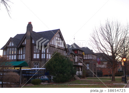 フィラデルフィアの風景　ボートハウス・ロウ 38654725