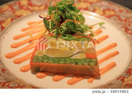 寒鰆と野菜のオードブル 寒鰆と野菜のオードブル 38654863