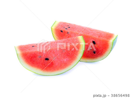Watermelon on a white background Watermelon on a white background 38656498