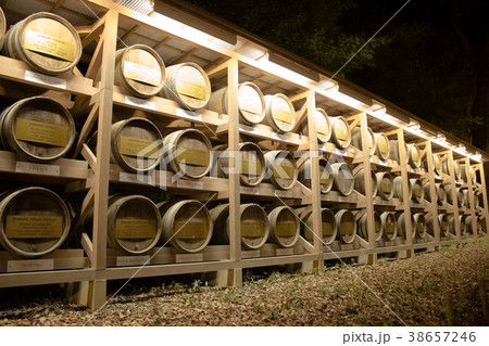 ワイン樽 38657246