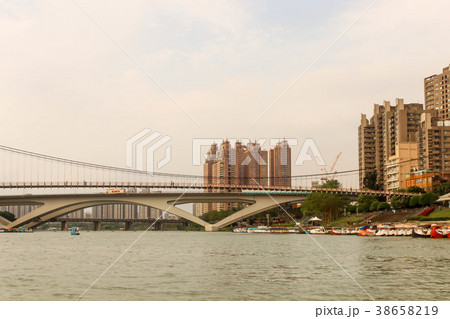 Landscape of Riverside area of Bitan in Taipei Landscape of Riverside area of Bitan in Taipei 38658219