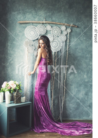 Young Gorgeous Woman Fashion Model 38660007