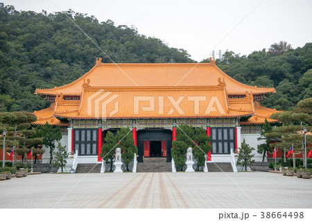台湾 台北 中山区剣潭山 忠烈祠(ちゅうれつし) 山門 台湾 台北 中山区剣潭山 忠烈祠(ちゅうれつし) 山門 38664498