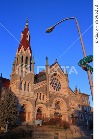 フィラデルフィアの風景 教会:St. Francis Xavier Oratory フィラデルフィアの風景 教会:St. Francis Xavier Oratory 38666253