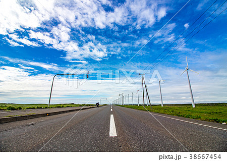 北海道　106号線　 38667454