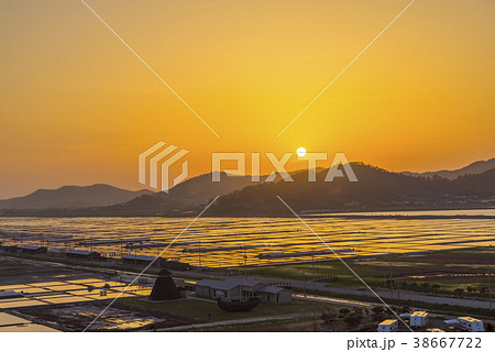 塩田 風景 島 38667722