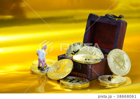 ビットコイン仮想通貨イメージ ビットコイン仮想通貨イメージ 38668061