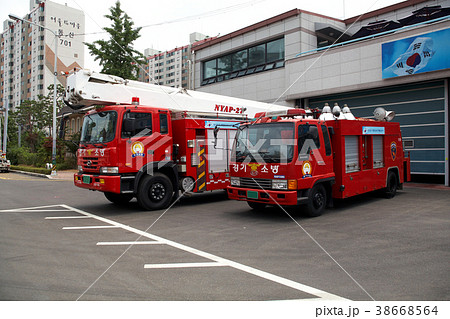 消防署 消防車 自動車 38668564