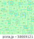 Vector Illustration of abstract squares background 38669121
