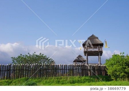 吉野ヶ里遺跡　物見櫓 38669779