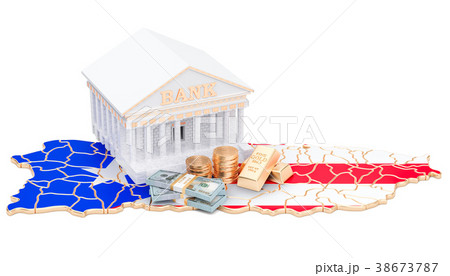Banking system in Puerto Rico concept Banking system in Puerto Rico concept 38673787