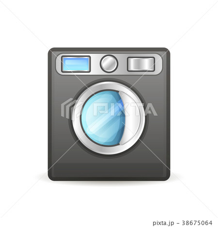 Washing machine isolated. Washing machine isolated. 38675064