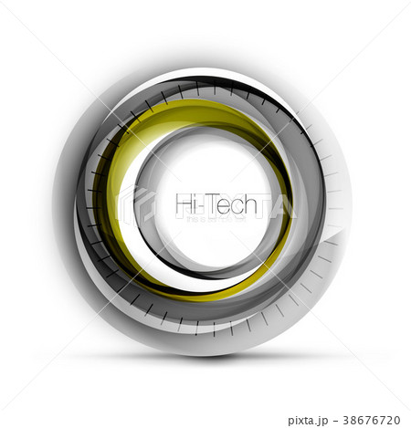 Digital techno sphere web banner, button or icon Digital techno sphere web banner, button or icon 38676720
