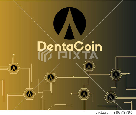 Dentacoin blockchain modern style background Dentacoin blockchain modern style background 38678790