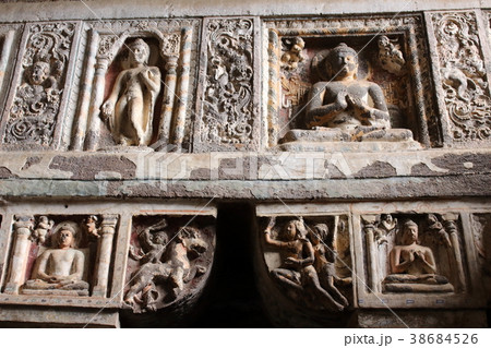 インド紀行　その201803　：　感動のアジャンター石窟寺院　その201803 38684526