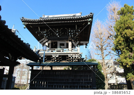 柴又帝釈天の鐘楼　東京都　葛飾 38685652