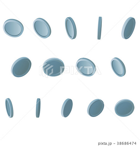 Coin Rotate Sprite Sheet 38686474