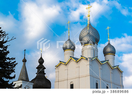 Cathedral of Assumption in Rostov Veliky, Russia Cathedral of Assumption in Rostov Veliky, Russia 38689686