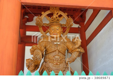 高野山 中門-四天王立像 高野山 中門-四天王立像 38689871