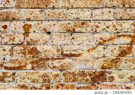 Background wall from an ancient yellow vintage 38690490