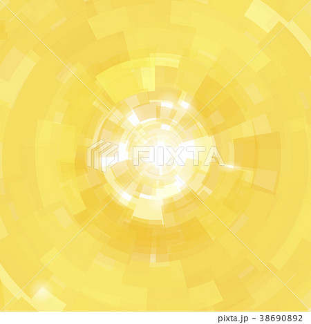 Sun Orange Background. Yellow  Blurred Pattern 38690892