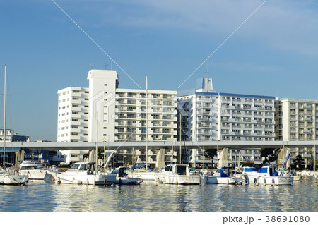 八景島シーサイドラインと平潟フィッシャリーナ 38691080