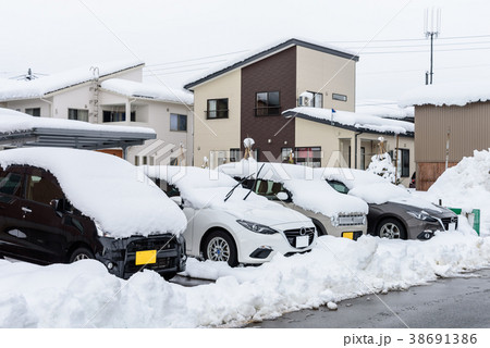 雪道 雪道 38691386