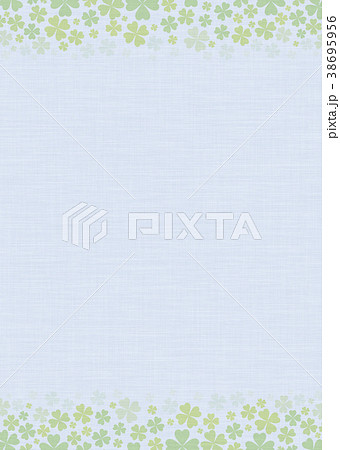 布　テクスチャ　クローバー2 38695956