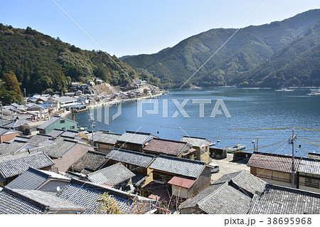 【三重県　尾鷲市】須賀利の漁村風景 38695968