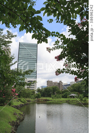 庭園風景（東京、芝離宮、夏） 38696242