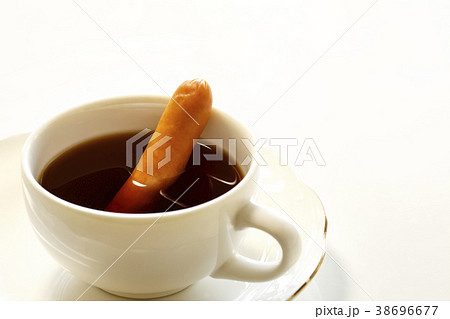ウインナーコーヒーのイメージの写真素材 38696677 Pixta