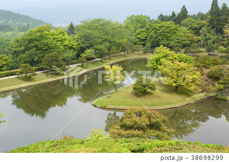 京都　修学院離宮　浴龍池 38698299