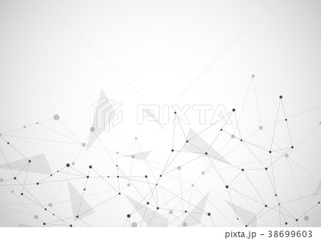 Abstract connection background with lines and dots Abstract connection background with lines and dots 38699603